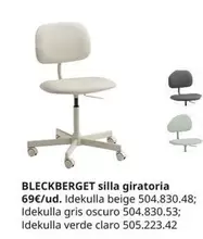 Oferta de Bleckberget - Silla Giratoria por 69€ en IKEA