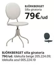 Oferta de Bjorkberget - Silla Giratoria por 79€ en IKEA