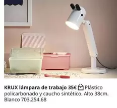 Oferta de Krux - Lámpara De Trabajo por 35€ en IKEA