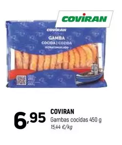 Oferta de Coviran - Gambas Cocidas por 6,95€ en Coviran