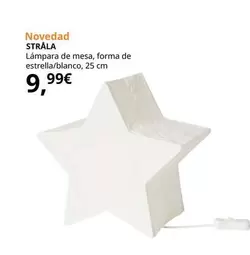 Oferta de Stråla Lámpara De Mesa por 9,99€ en IKEA