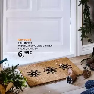 Oferta de Vinterfint - Felpudo por 6,99€ en IKEA