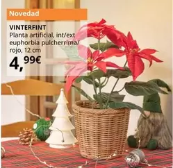 Oferta de Vinterfint Planta Artificial por 4,99€ en IKEA