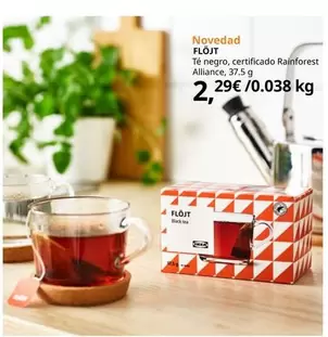 Oferta de Flöjt Té Negro por 2,29€ en IKEA