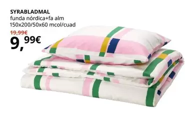 Oferta de Syrabladmal Funda Nórdica+Fa Alm por 9,99€ en IKEA