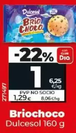 Oferta de Dulcesol - Briochoco por 1€ en Dia