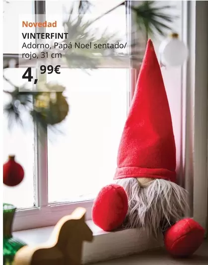 Oferta de Vinterfint - Adorno por 4,99€ en IKEA