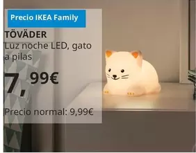 Oferta de Töväder Luz Noche Led por 7,99€ en IKEA