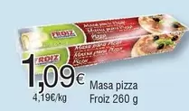 Oferta de Froiz - Masa Pizza por 1,09€ en Froiz