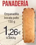 Oferta de Panadería - Empanadilla Bocata Pollo por 1,26€ en Froiz