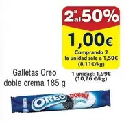 Oferta de Oreo - Galletas Doble Crema por 1,99€ en Froiz