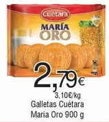 Oferta de Cuétara - Galletas María Oro por 2,79€ en Froiz