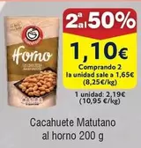 Oferta de Matutano - Cacahuete por 1,1€ en Froiz