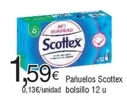 Oferta de Scottex - Pañuelos Bolsillo por 1,59€ en Froiz