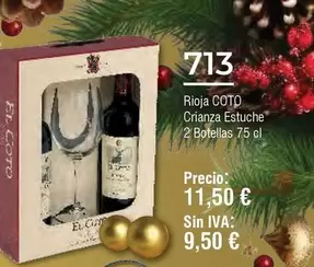 Oferta de El Coto - Crianza Estuche por 9,5€ en Froiz