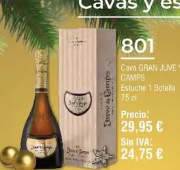 Oferta de Cavas - Cava Gran Juvé por 29,95€ en Froiz