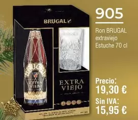 Oferta de Brugal - Ron Extraviejo por 19,3€ en Froiz