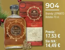 Oferta de Lepanto - Brandy por 17,53€ en Froiz