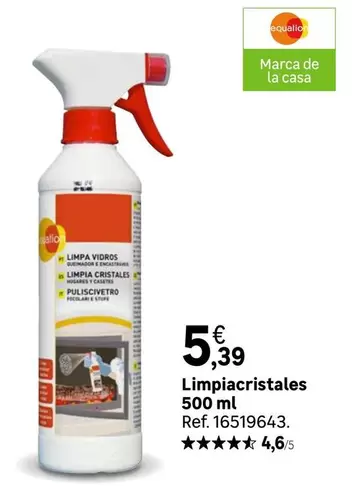 Oferta de Equation - Limpiacristales por 5,39€ en Leroy Merlin