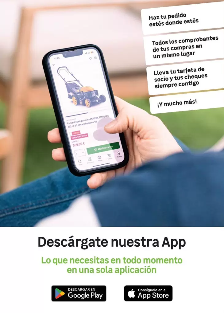 Oferta de Google - Descargate Nuestra App en Leroy Merlin