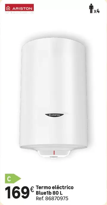 Oferta de Ariston - Termo Electrico por 169€ en Leroy Merlin