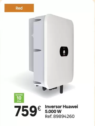 Oferta de Huawei - Inversar  5,000 W por 759€ en Leroy Merlin