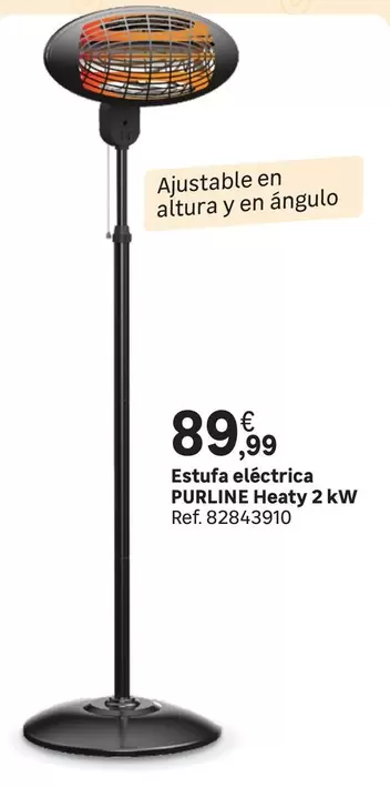 Oferta de Purline - Estufa Eléctrica por 89,99€ en Leroy Merlin