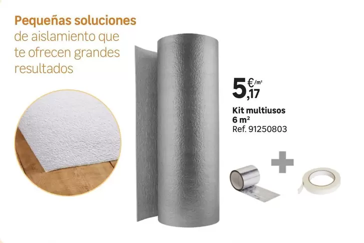 Oferta de Kit Multiusos 6 M por 5,17€ en Leroy Merlin