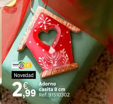 Oferta de Home - Adorno Casita 8 Cm por 2,99€ en Leroy Merlin