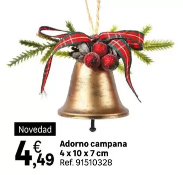 Oferta de Adorno Campana por 4,49€ en Leroy Merlin