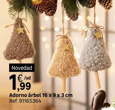 Oferta de Adorno Arbol por 1,99€ en Leroy Merlin