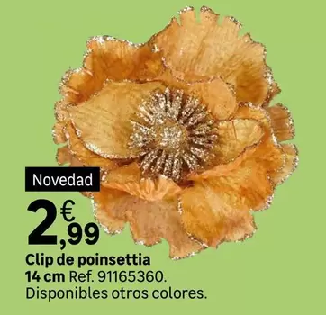 Oferta de Clip De Poinsettia por 2,99€ en Leroy Merlin