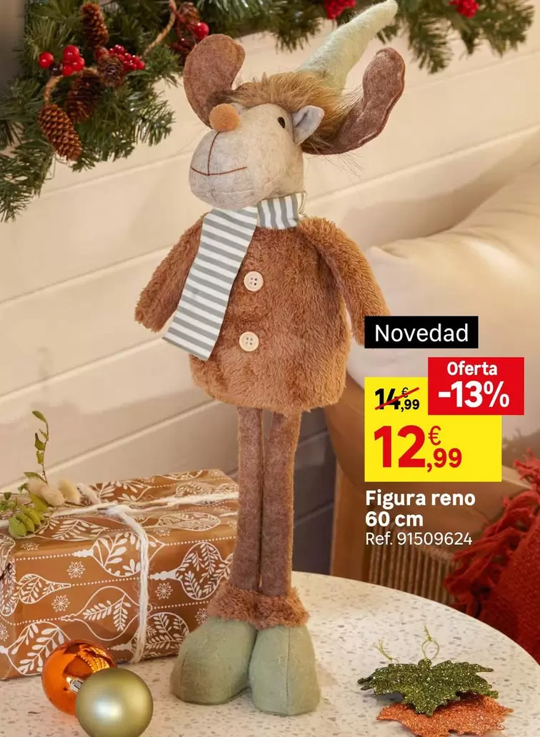 Oferta de Reno - Figura Reno 60cm por 12,99€ en Leroy Merlin