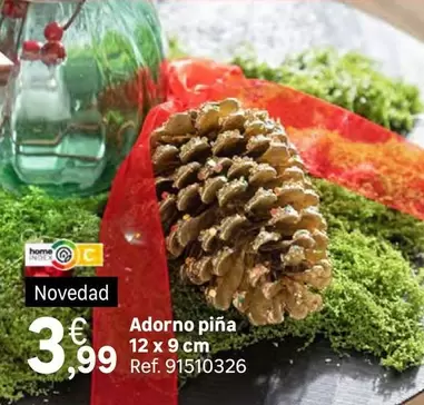 Oferta de Home - Adorno Pina por 3,99€ en Leroy Merlin