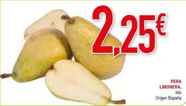 Oferta de Origen - Pera Limonera por 2,25€ en Masymas