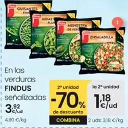 Oferta de Findus - En Las Verduras por 3,92€ en Eroski