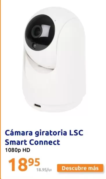 Oferta de Lsc Smart Connect - Cámara Giratoria  por 18,95€ en Action