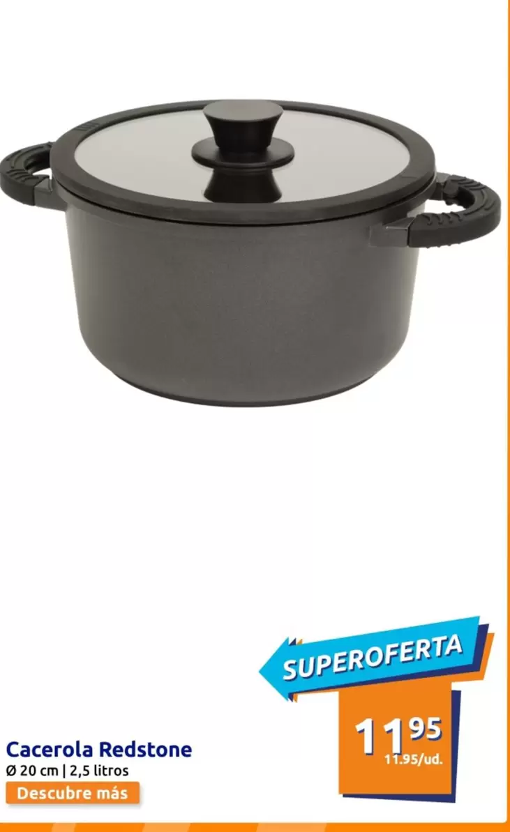 Oferta de Cacerola Redstone por 11,95€ en Action