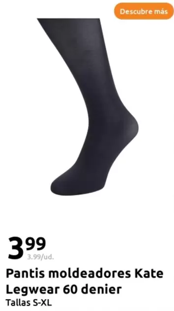 Oferta de Pantis Moldeadores Kate por 3,99€ en Action