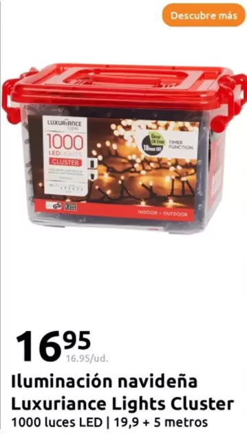 Oferta de Indoor - Iluminación Navidena por 16,95€ en Action