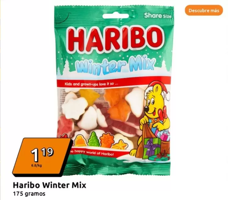 Oferta de Haribo - Winter Mix por 1,19€ en Action