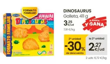 Oferta de Artiach - Dinosaurus Galleta por 3,25€ en Eroski