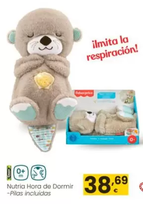 Oferta de Fisher-Price - Nutria Hora De Dormir por 38,69€ en Eroski