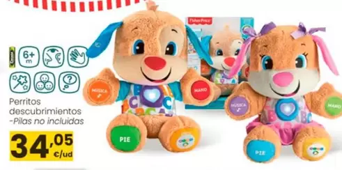 Oferta de Fisher-Price - Perritos Descubrimientos por 34,05€ en Eroski