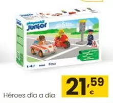 Oferta de Playmobil - Heroes Dia A Dia por 21,59€ en Eroski