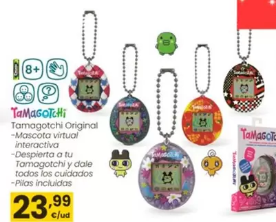 Oferta de Tamagotchi - Original Mascota Virtual Interactiva por 23,99€ en Eroski