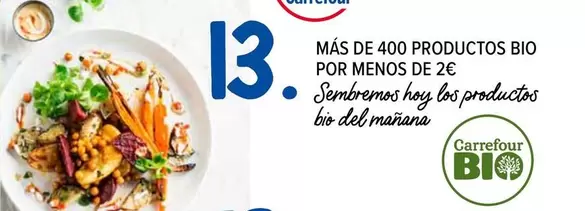 Oferta de Carrefour - Mas De 400 Productos Bio Por Menos De 2 en Carrefour