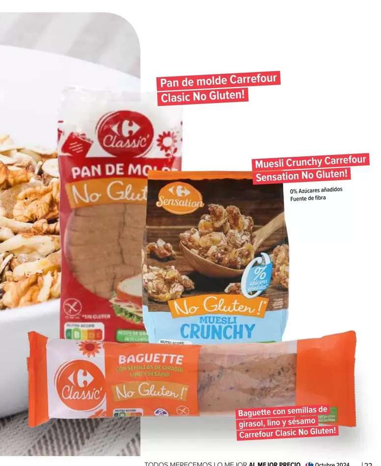 Oferta de Carrefour bio - Pan De Molde en Carrefour