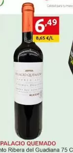 Oferta de Palacio -  Quemado - Húo Ribera Del Guadiana por 6,49€ en Supermercados Extremadura