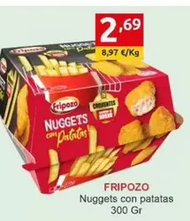 Oferta de Fripozo - Nuggets Con Patatas por 2,69€ en Supermercados Extremadura